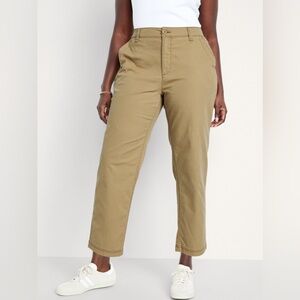 Old Navy Tan High-Waisted OGC Chino Cargo Pants Size XXL
